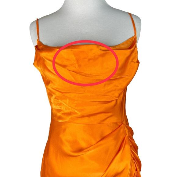 Amanda Uprichard REVOLVE NWOT Jasalina Dress in Fire Size Small - Picture 11 of 11